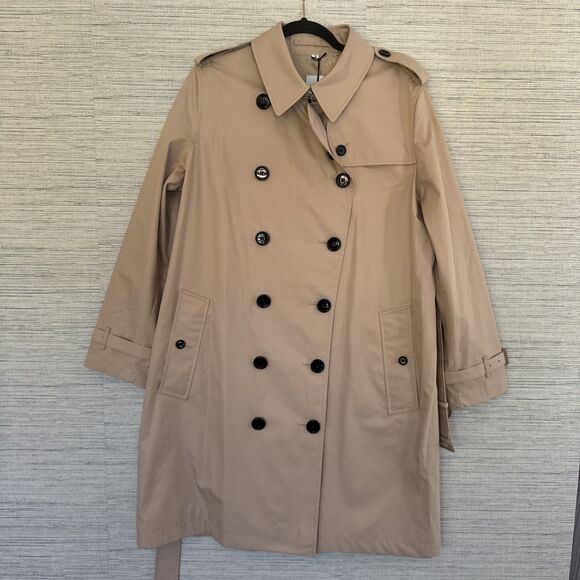 Burberry Womens Egremont Trench coat size 12 NWT - Picture 3 of 16